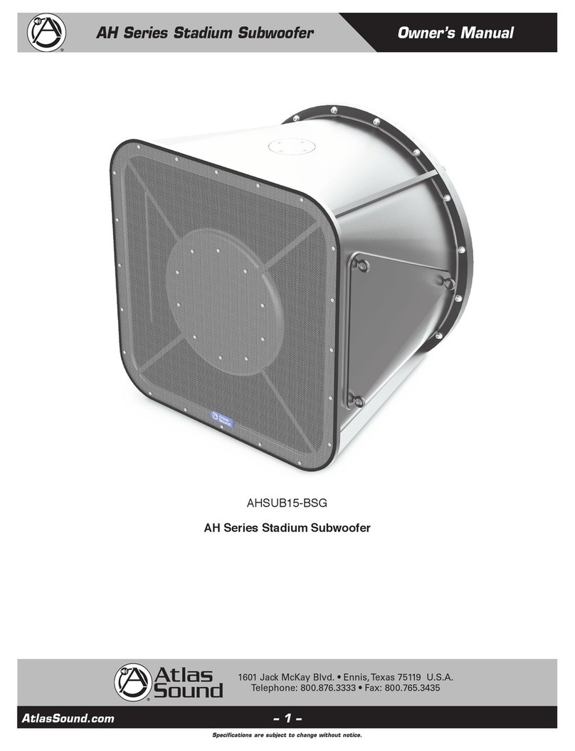 Atlas AH Series owner's manual