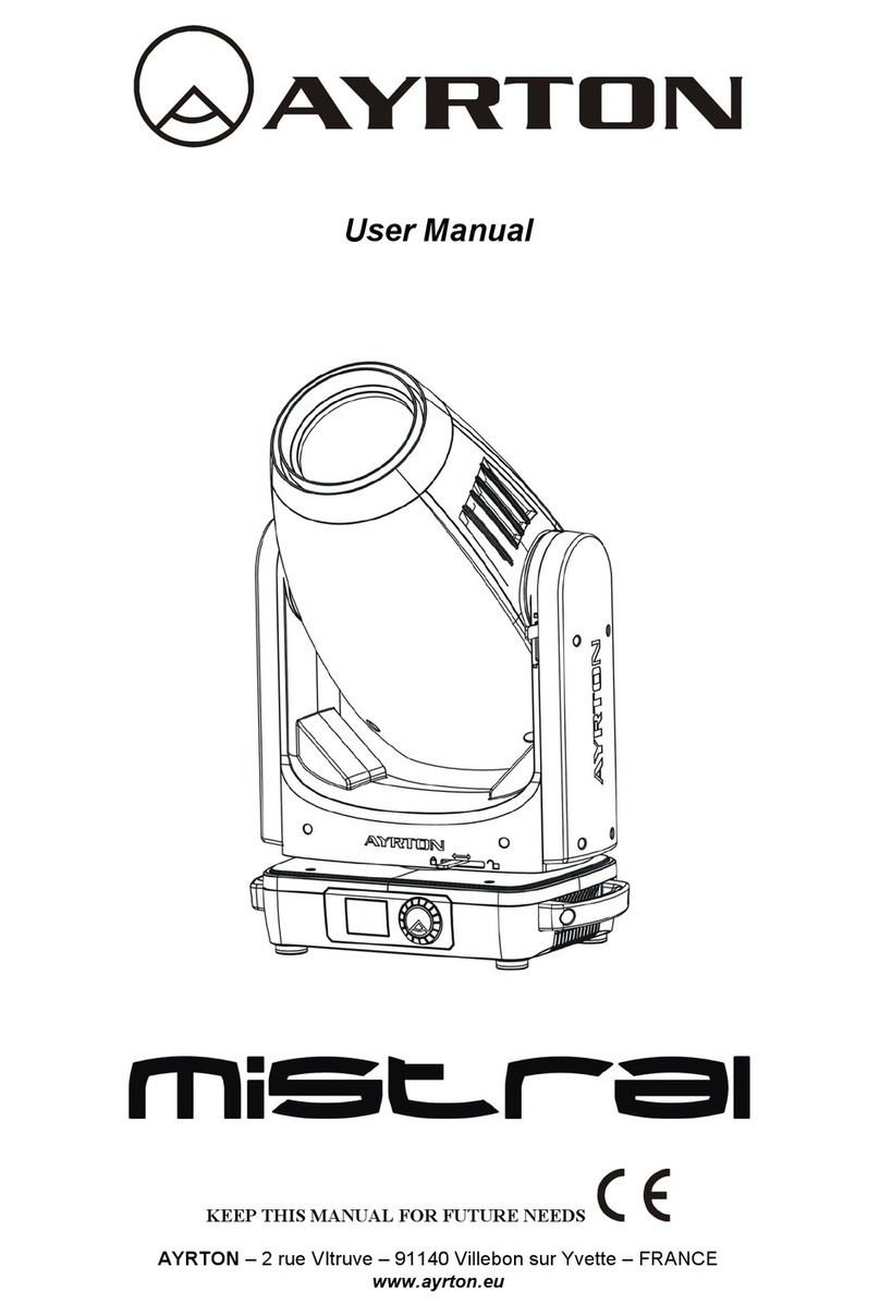 Ayrton Mistral user manual