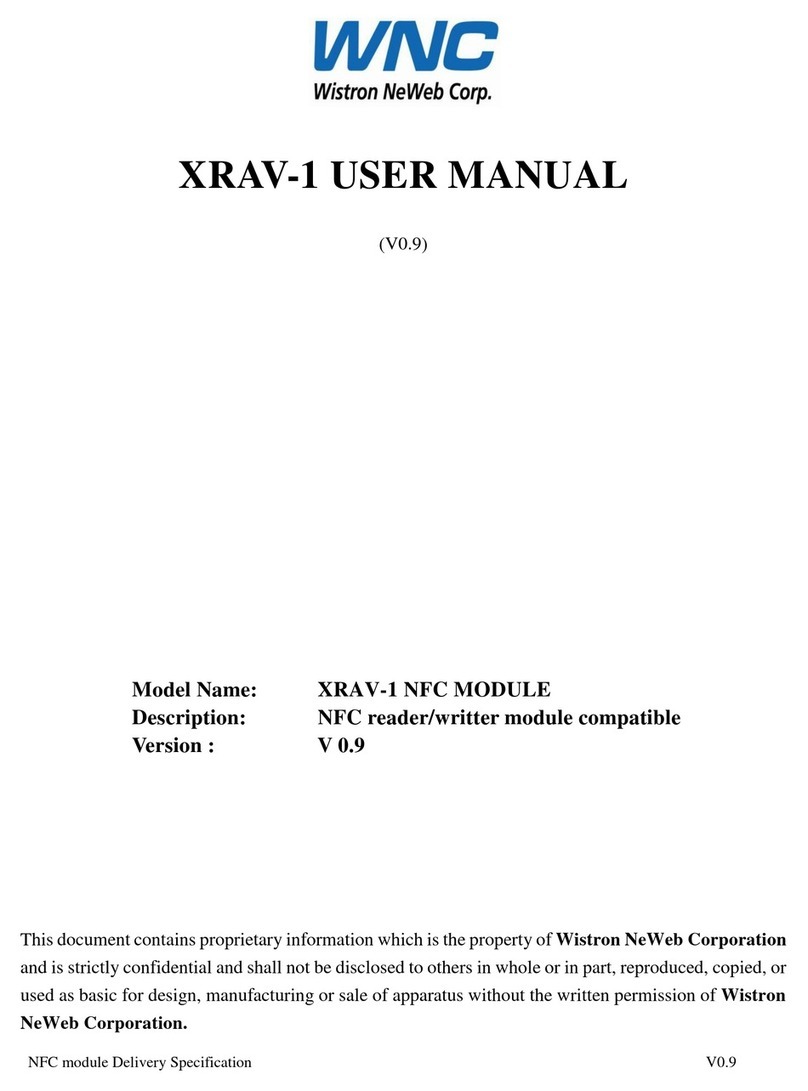 Wistron NeWeb XRAV-1 user manual