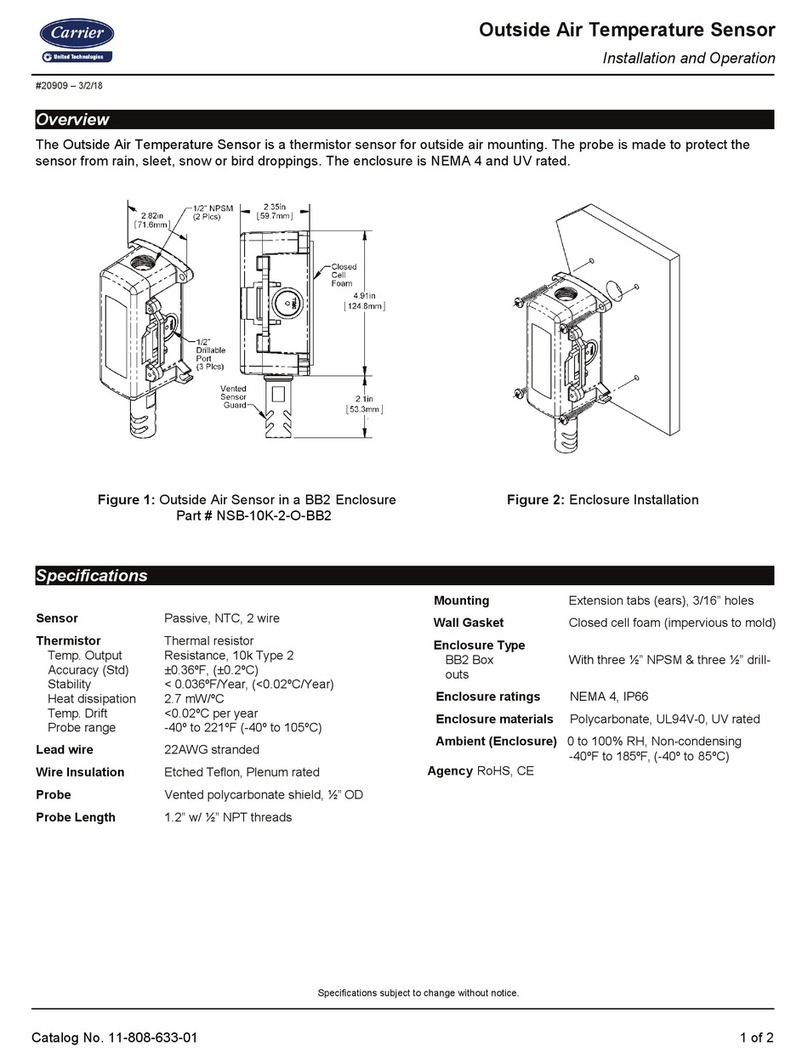 Carrier NSB-10K-2-O-BB2 Owner's manual
