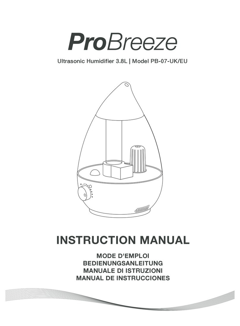 Pro Breeze PB-07-UK User manual