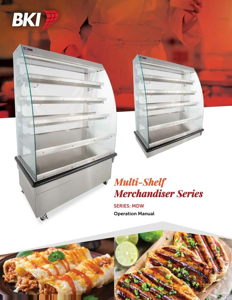 BKI MDW series Operation manual