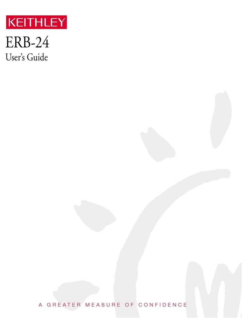 Keithley ERB-24 user guide