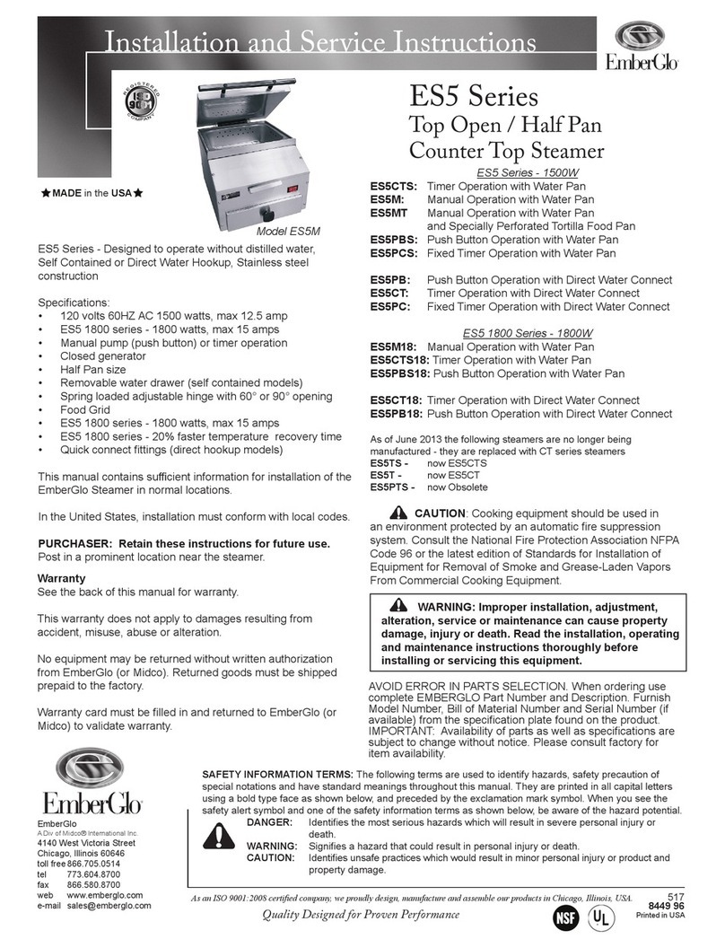 EmberGlo ES5 Series Quick guide