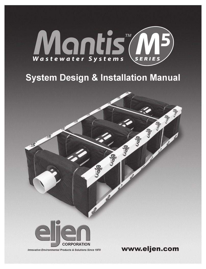 Eljen Mantis M5 Series installation manual Eljen Mantis M5 Series installation manual