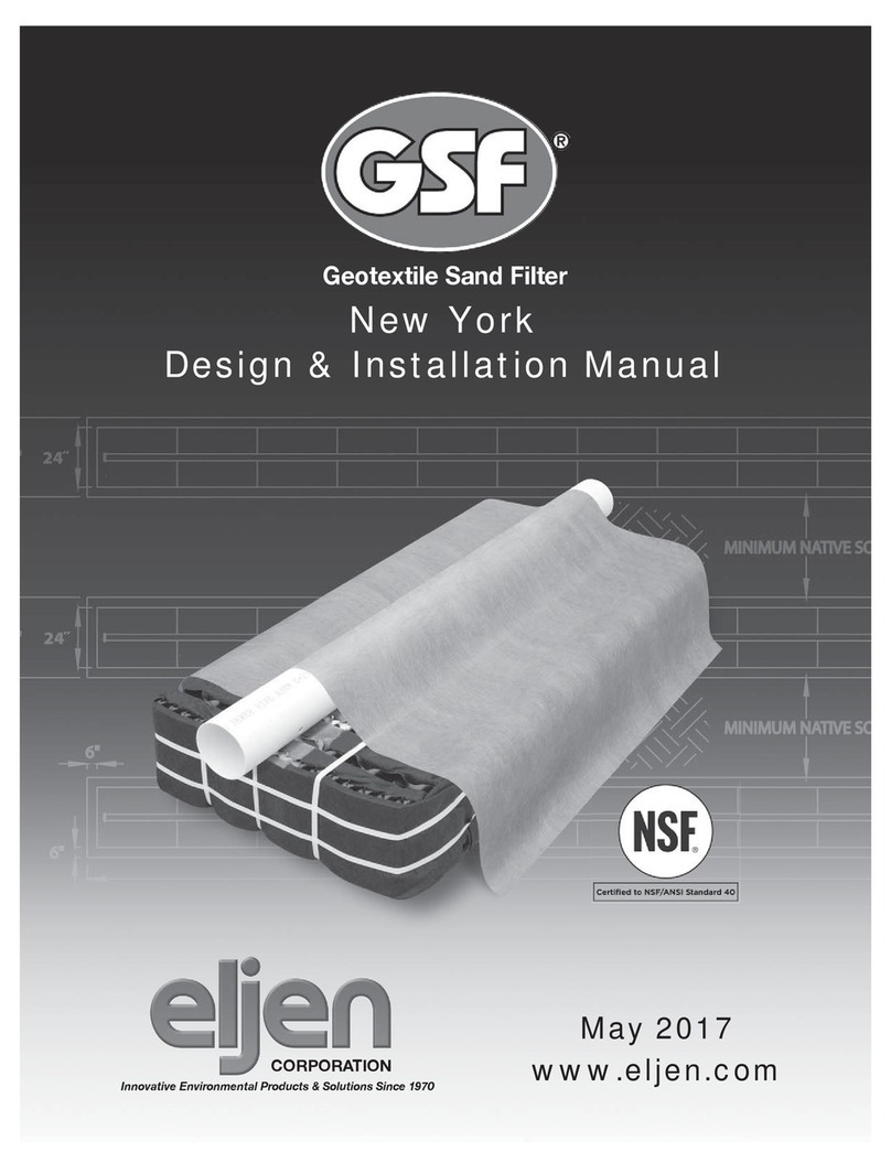 Eljen GSF installation manual Eljen GSF installation manual