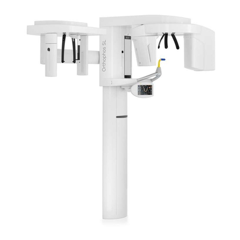 Dentsply Sirona Orthophos SL 2D operating instructions Dentsply Sirona Orthophos SL 2D operating instructions