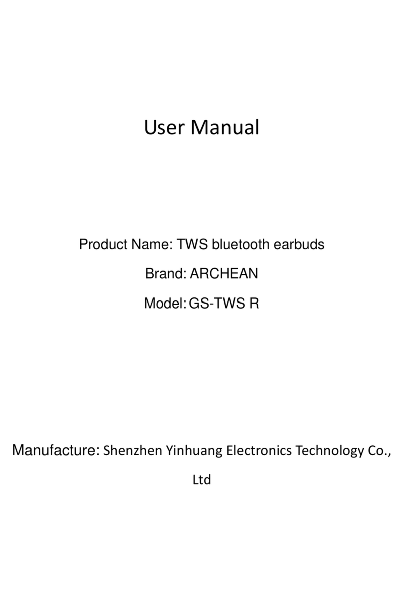 ARCHEAN GS-TWS R user manual