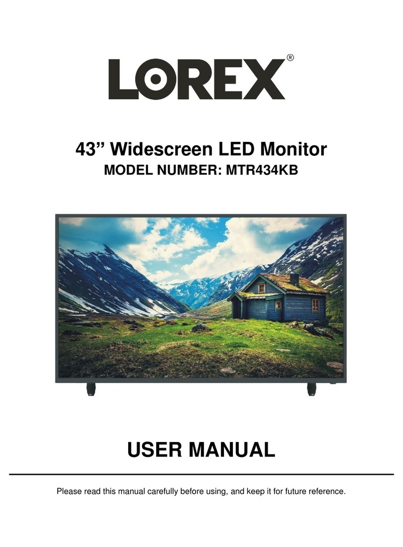 Lorex MTR434KB User manual