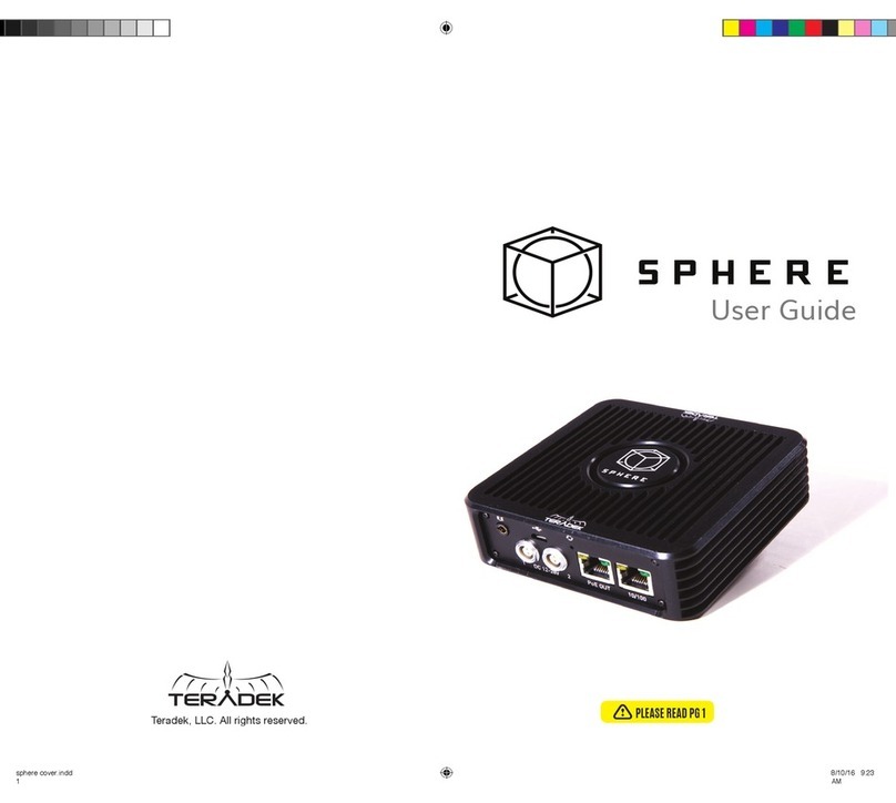 Teradek Sphere user guide