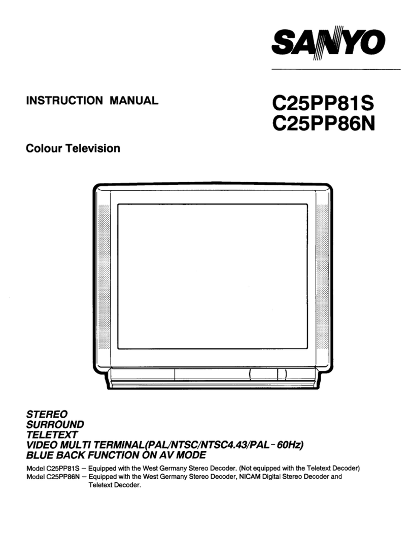 Sanyo C25PP81S User manual