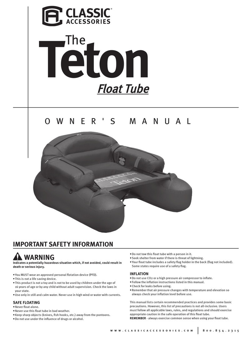 Classic Accessories The Teton owner's manual