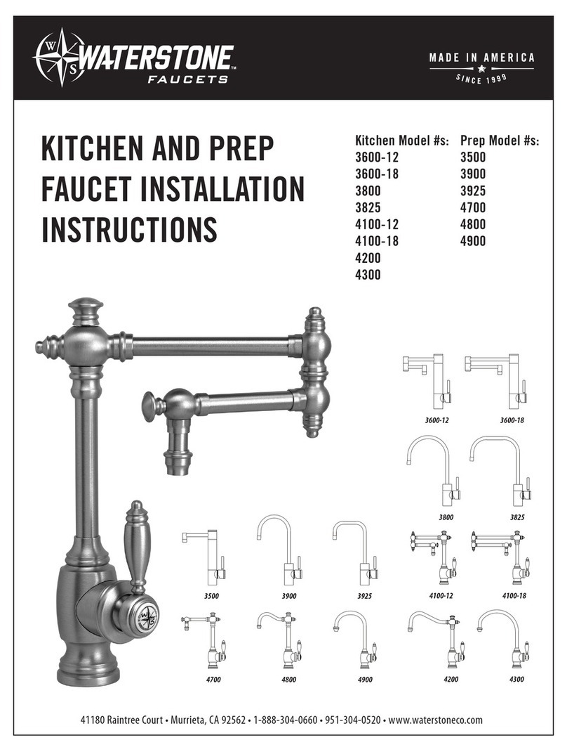 Waterstone 3600-12 User manual