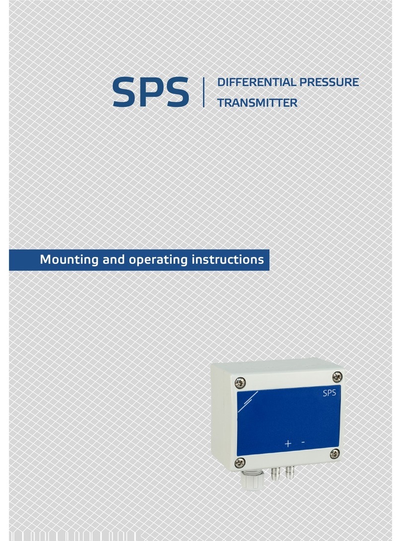 Sentera Controls SPS series Service manual