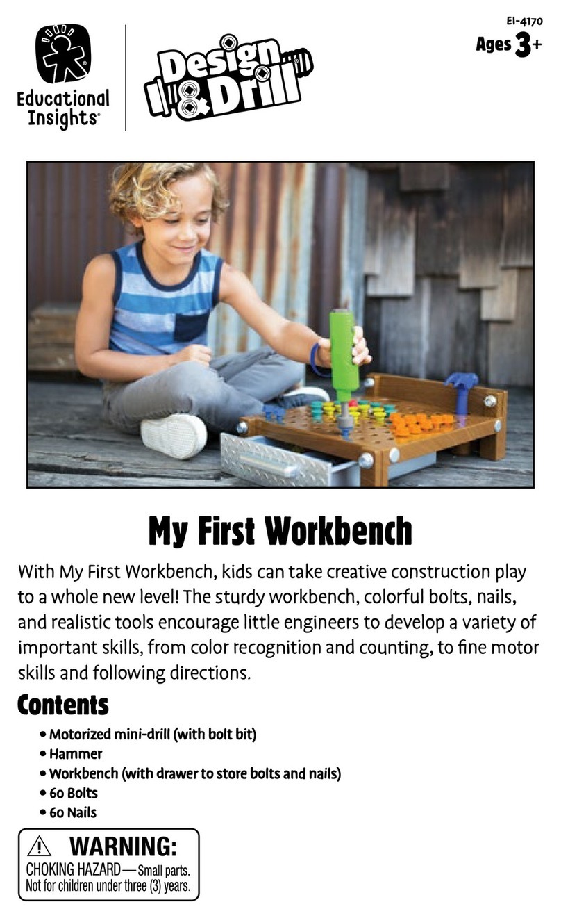 Design & Drill My First Workbench User manual