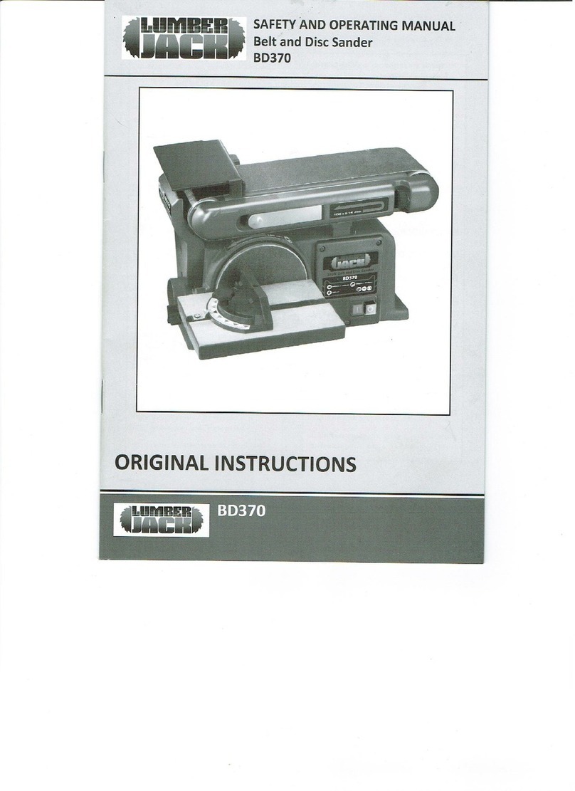 Lumberjack BD370 Original instructions