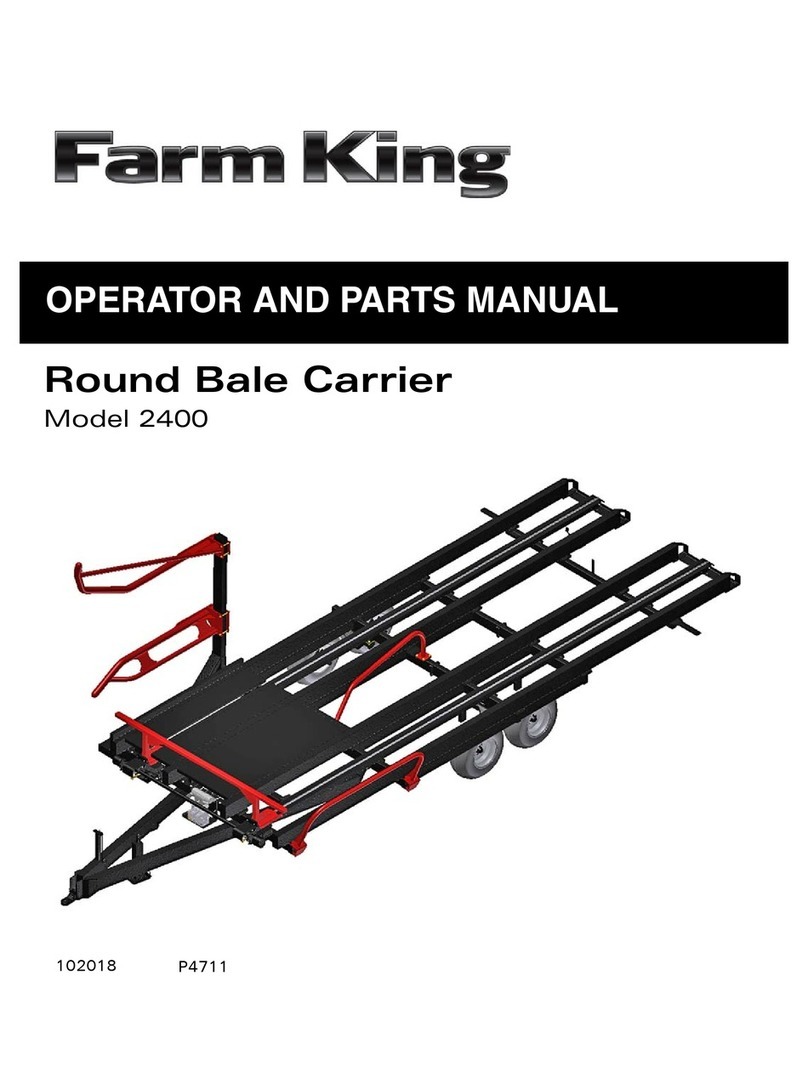 Farm King 2400 Operator and parts manual