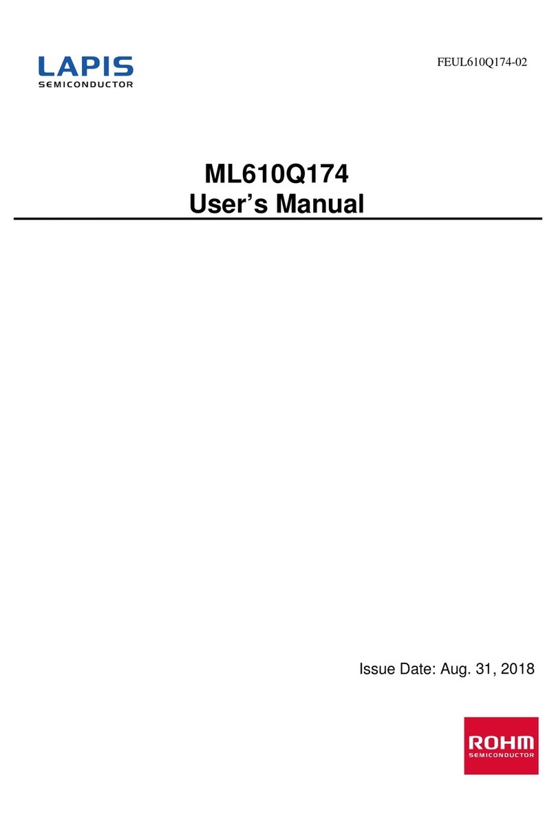 LAPIS Semiconductor ML610Q174 User manual