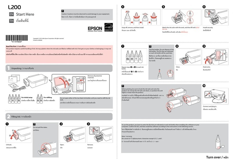 Epson L200 Instruction Manual