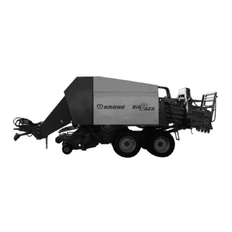 Krone Big Pack 890 XC operating instructions