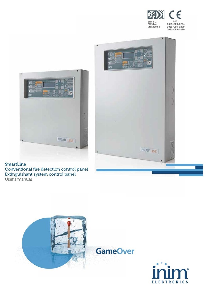 INIM SmartLine 0051 Series user manual