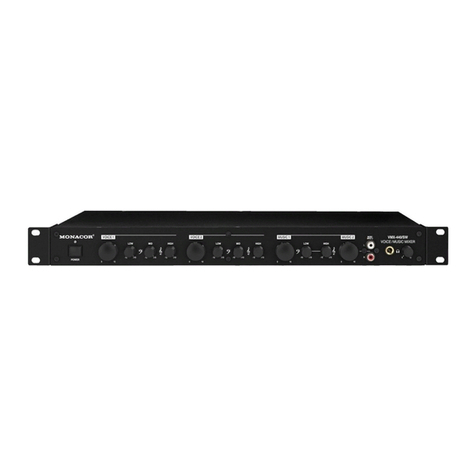 Monacor VMX-440/SW instruction manual