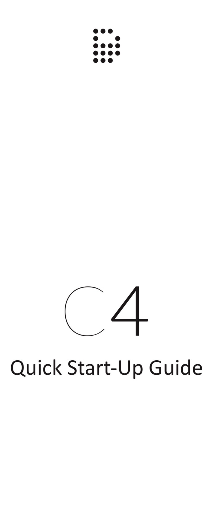 DiGidot C4 Quick start up guide