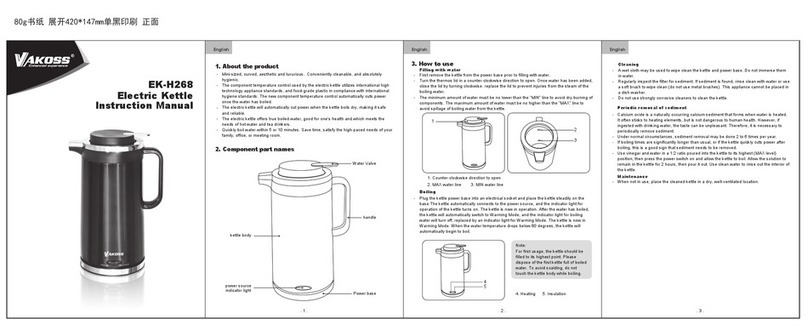 Vakoss EK-H268 instruction manual