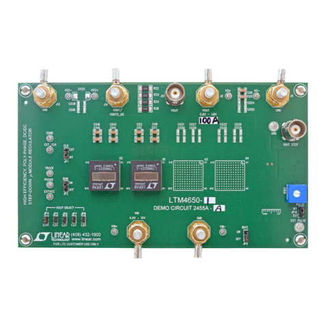 Linear Technology LTM4650EY-1 Demo Manual Linear Technology LTM4650EY-1 Demo Manual