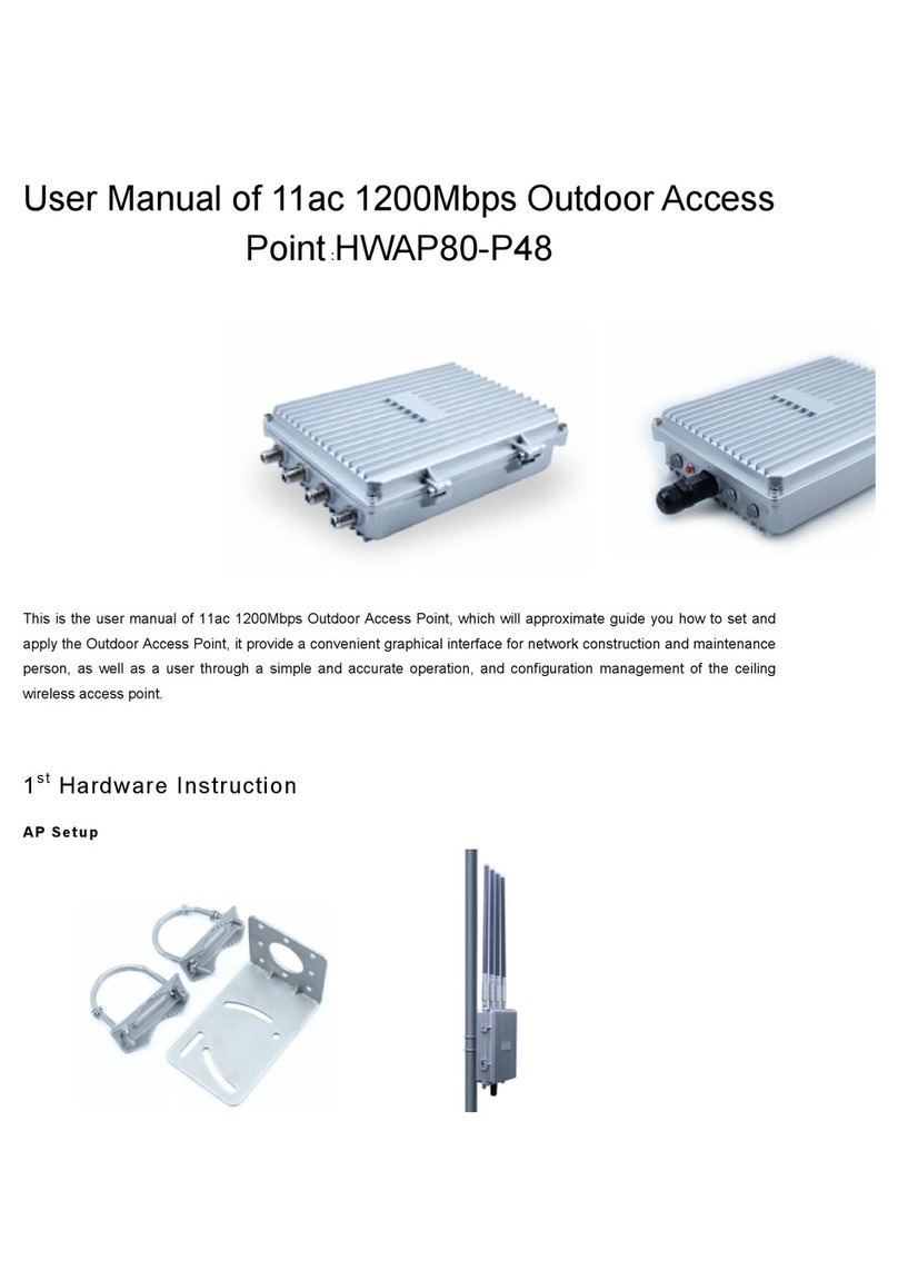Yunlink HWAP80-P48 User manual