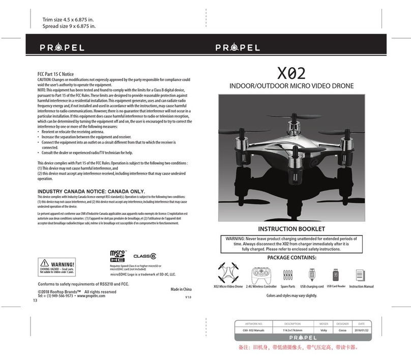 Propel Trampolines X02 Instruction booklet