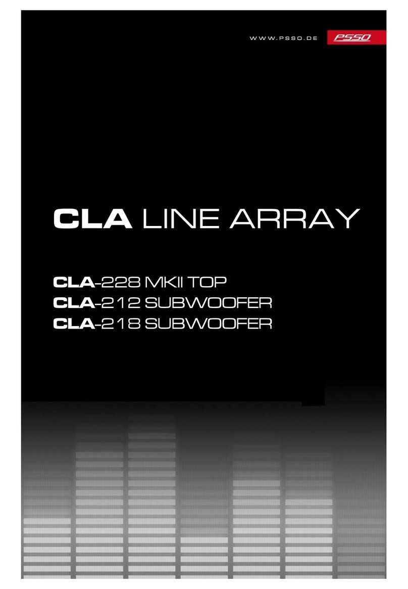 PSSO CLA Series manual