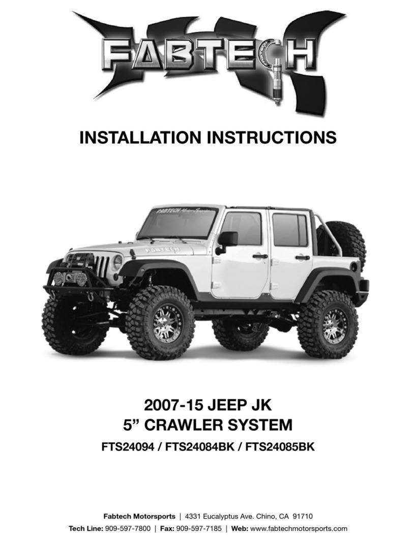 Fabtech FTS24094 User manual