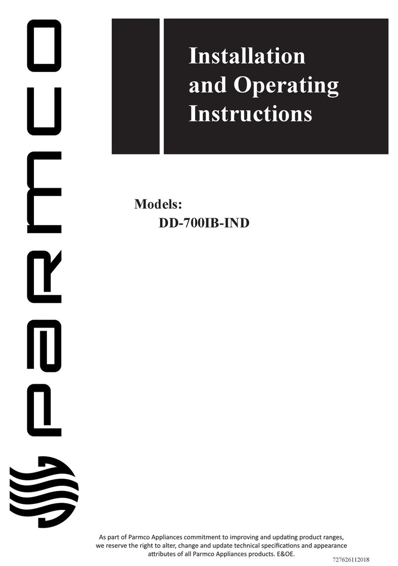 Parmco DD-700IB-IND User manual Parmco DD-700IB-IND User manual