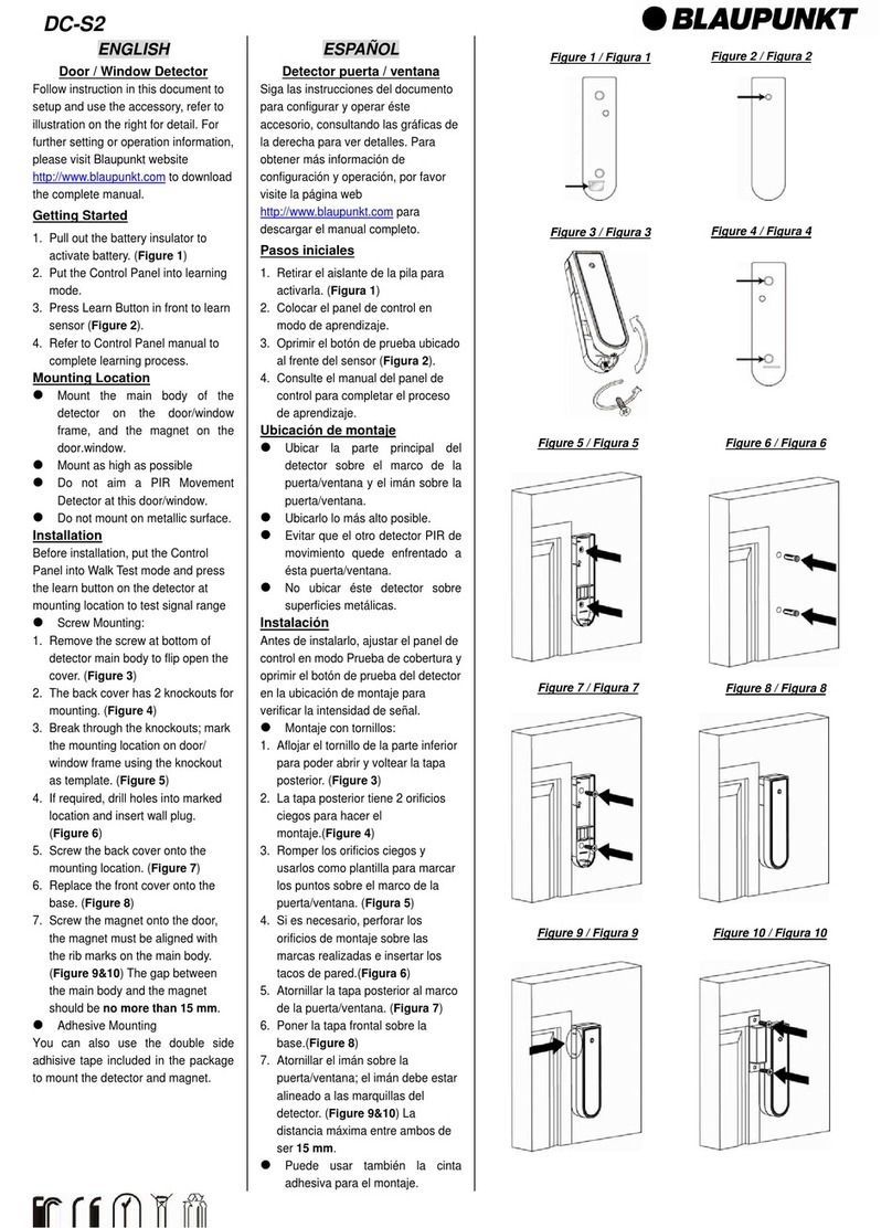 Blaupunkt DC-S2 User manual