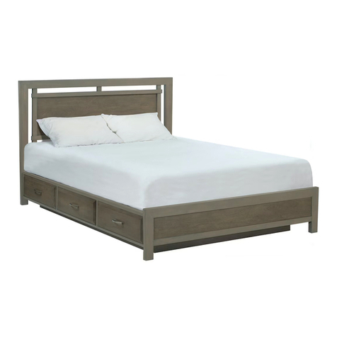 Whittier Wood Furniture 2225AST Assembly instructions