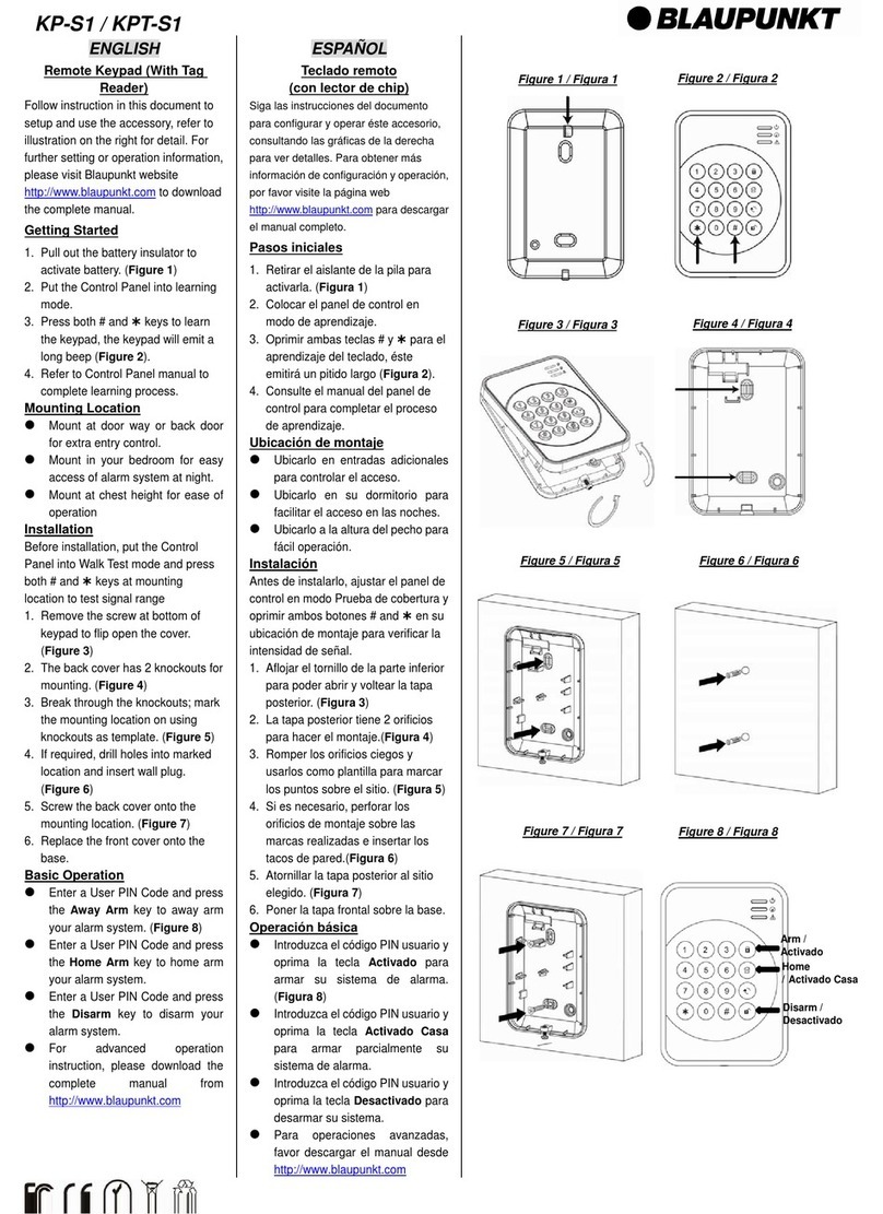 Blaupunkt KP-S1 User manual