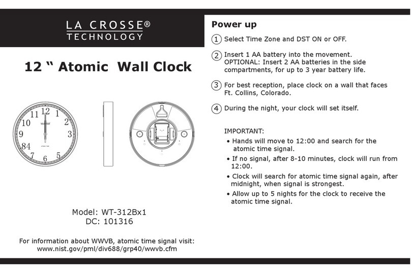 La Crosse Technology WT-312Bx1 manual