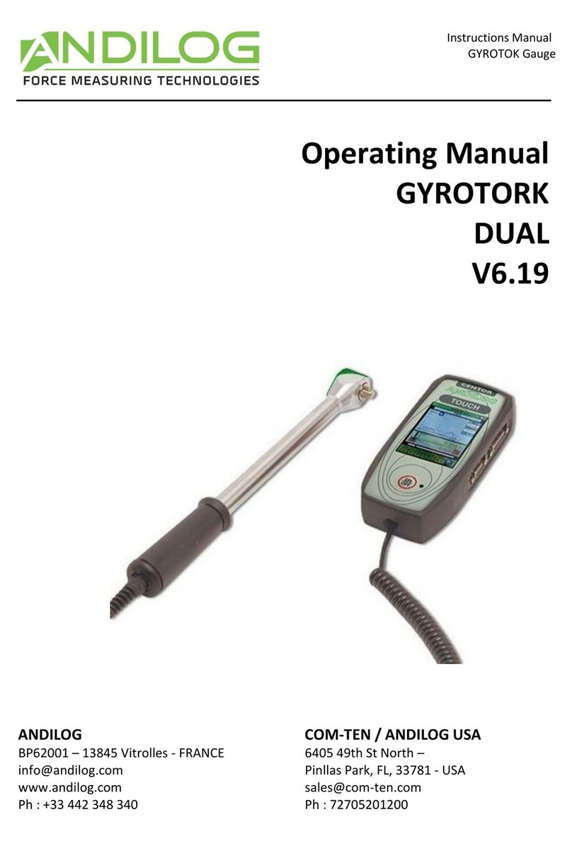 ANDILOG GYROTORK DUAL User manual