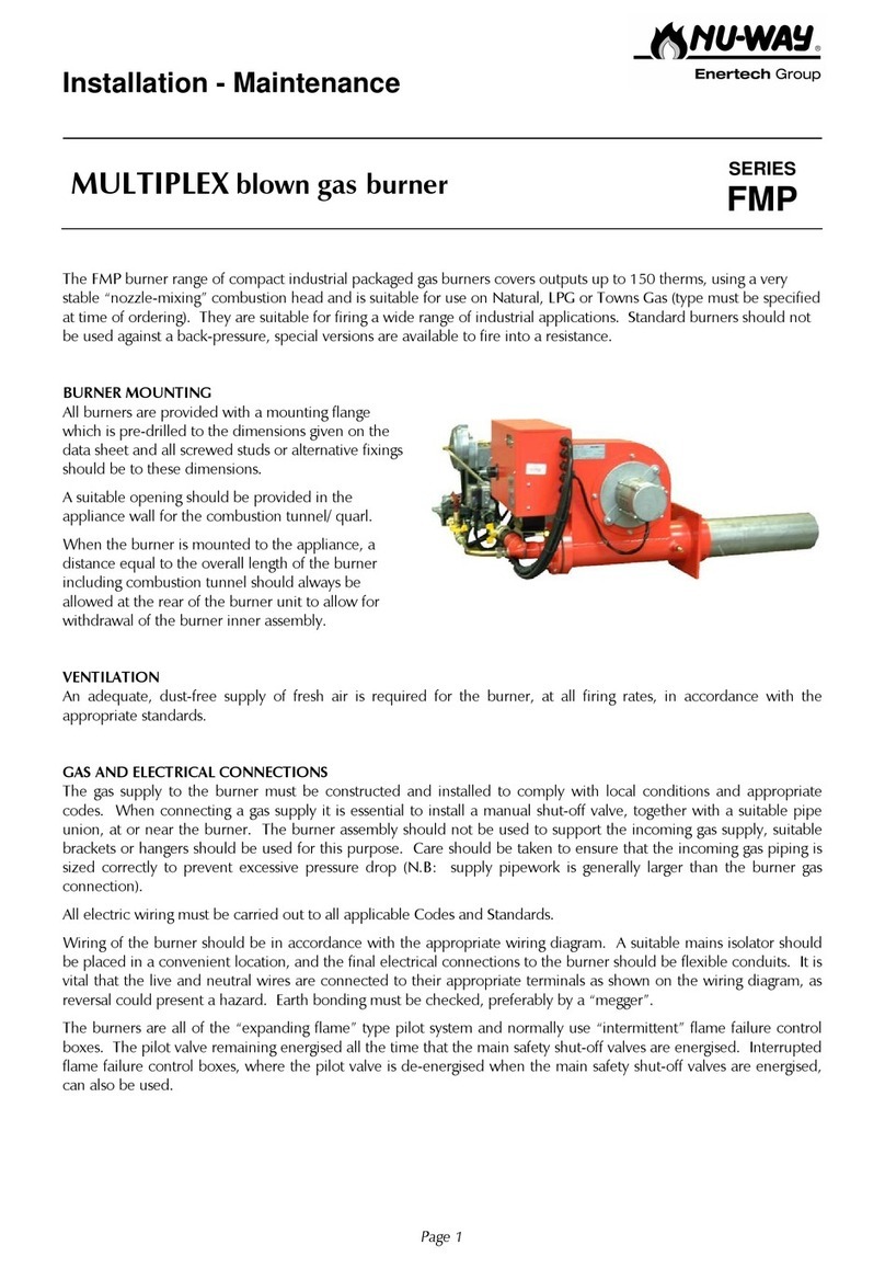 Nu-Way FMP series Instruction Manual