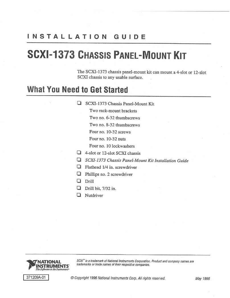 National Instruments SCXI-1373 User manual
