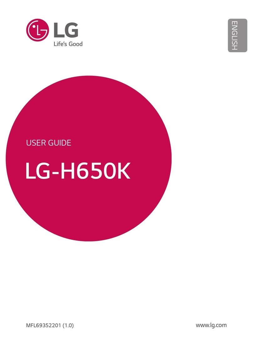 LG LG-H650K User manual