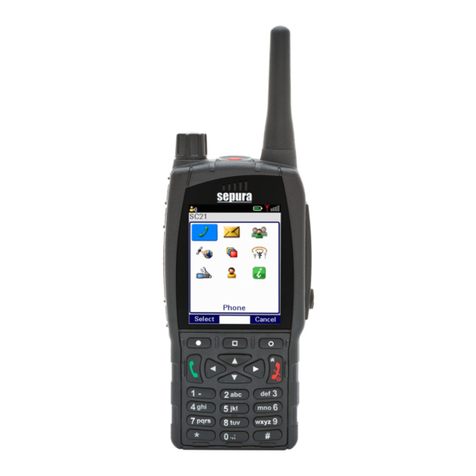 Sepura SC21 Series Quick reference guide