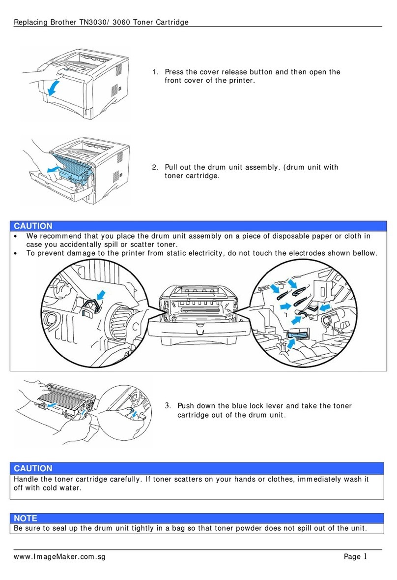 Brother TN3030 User manual