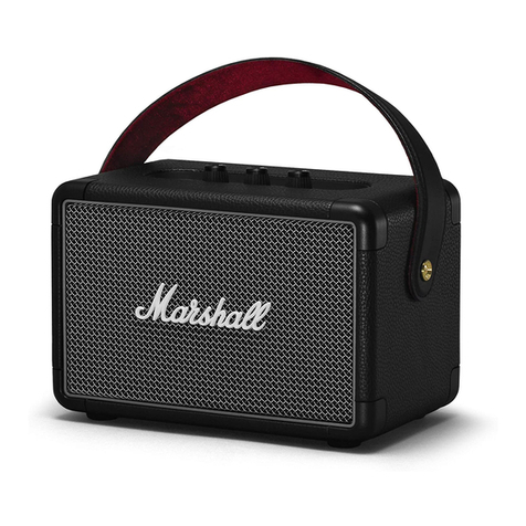 Marshall Amplification Kilburn II User manual Marshall Amplification Kilburn II User manual