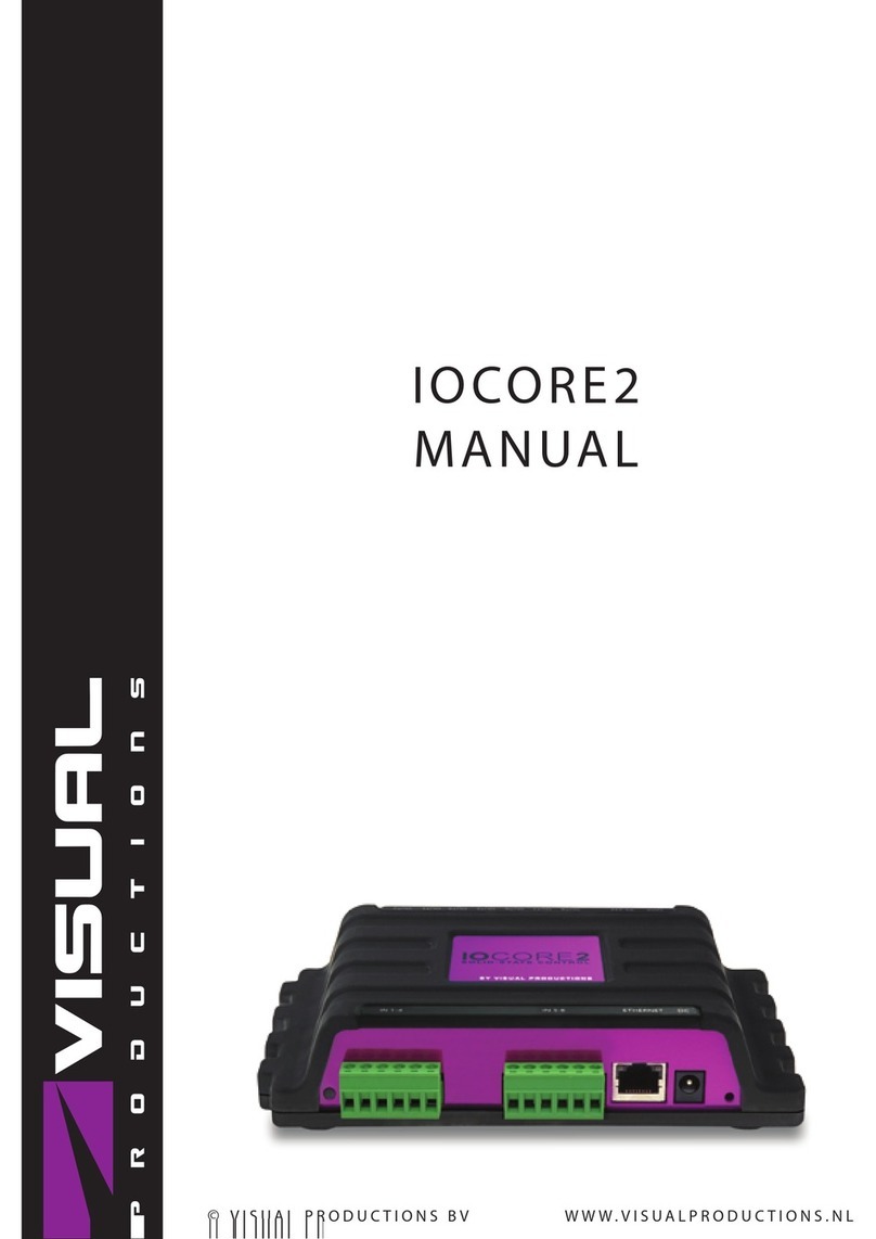 Visual Productions IoCore2 user manual Visual Productions IoCore2 user manual