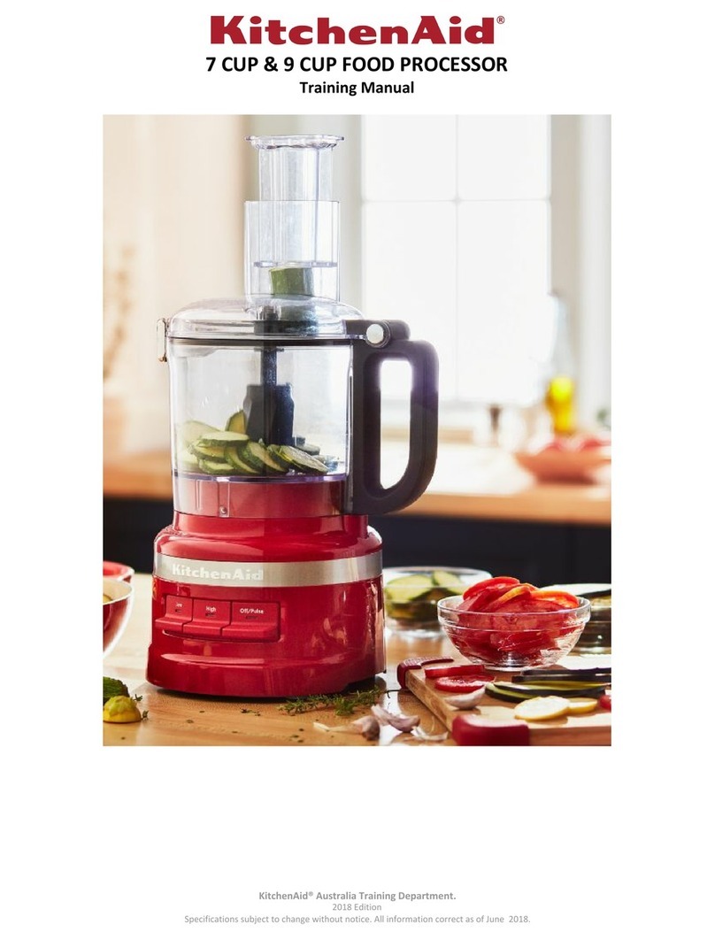KitchenAid 5KFP0719AAC Installation guide KitchenAid 5KFP0719AAC Installation guide