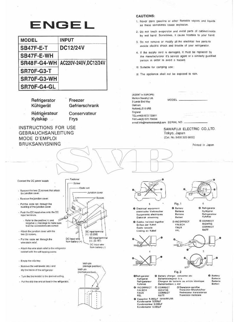 Engel SB47F-E-T User manual