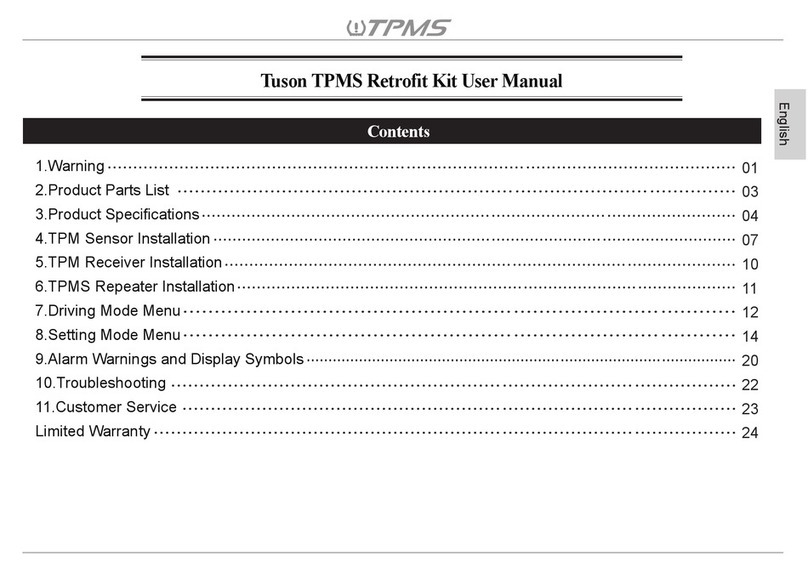 Tuson TPMS4W user manual