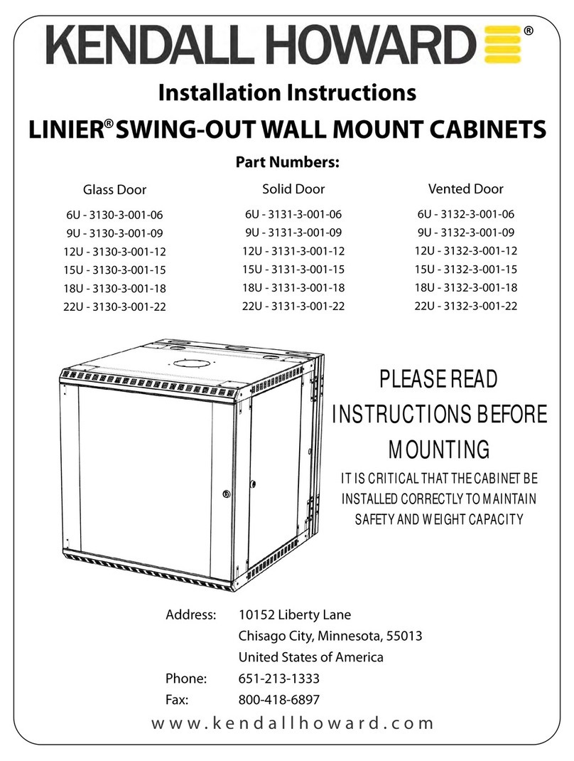 kENDALL 6U-3130-3-001-06 installation instructions